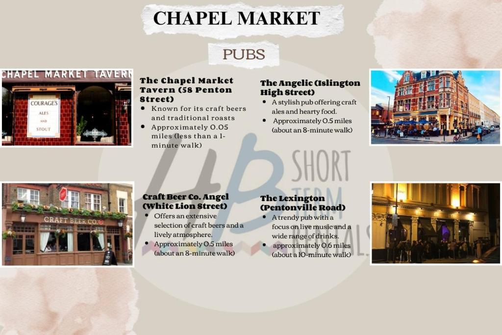 Central 3br Flat Walk To Angel & City Centre Appartamento